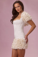Cropped Bolero in Ivory