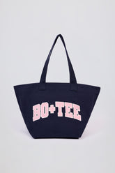 Oversized Tote Bag in Classic Navy