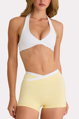 Soft Active Sports Bra in Milk