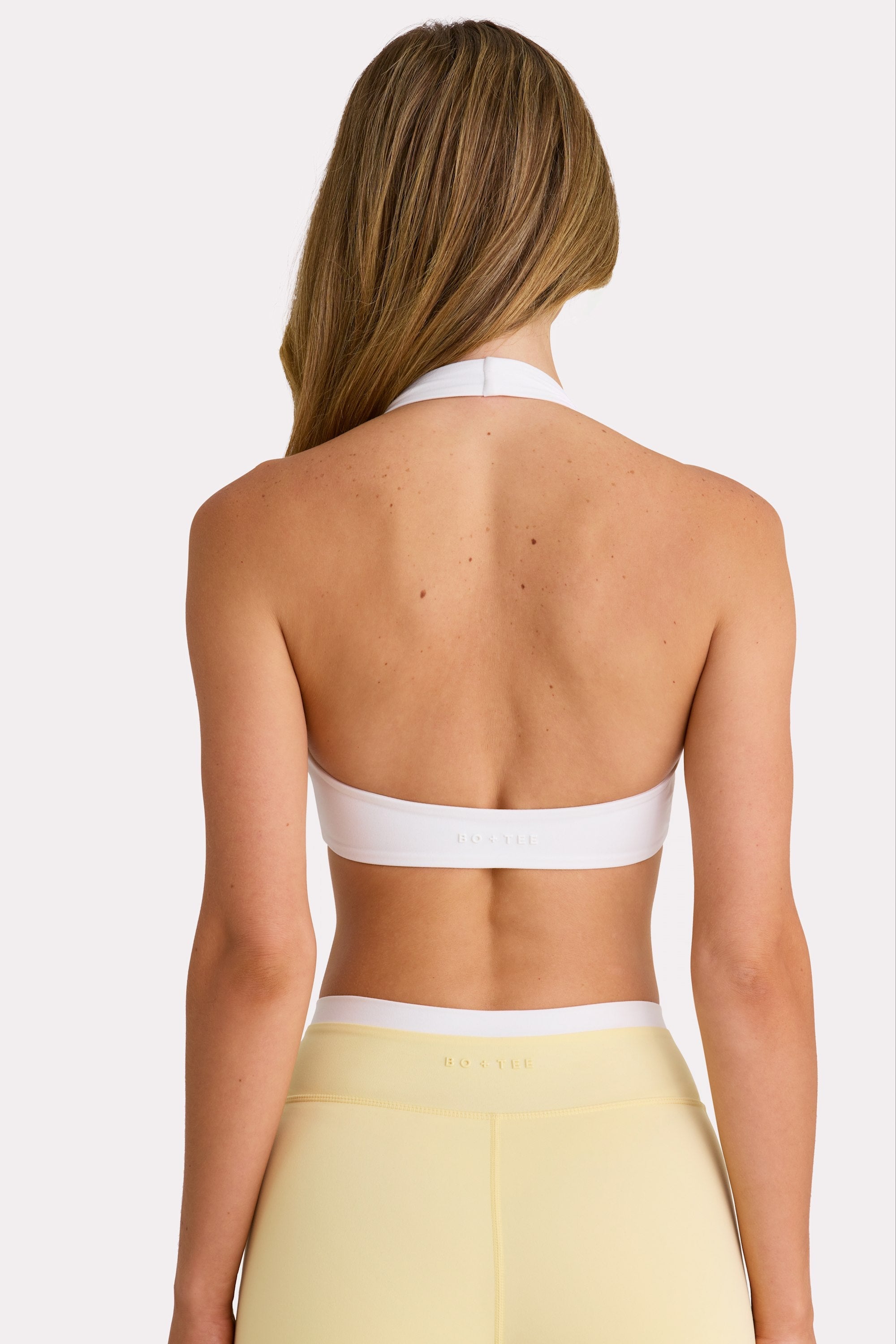 Soft Active Sports Bra in Milk